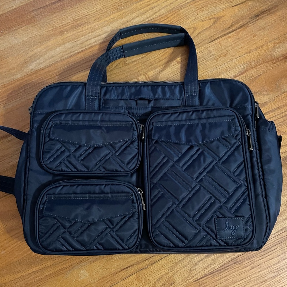 Lug Puddle Jumper Duffle EUC in Indigo